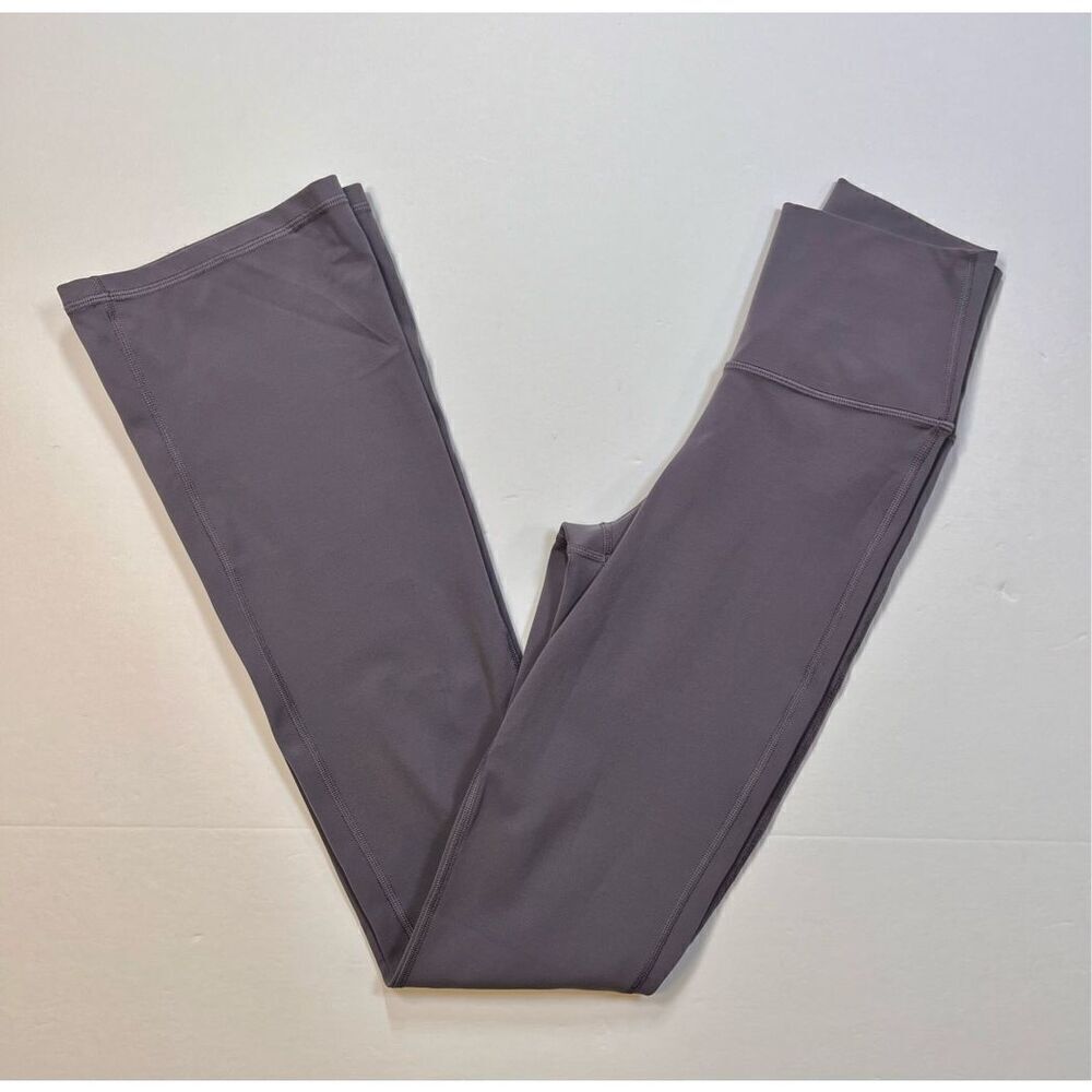 Athleta Transcend Slim Flared Pant Dusk Violet Women Size Extra Small 33" Inseam